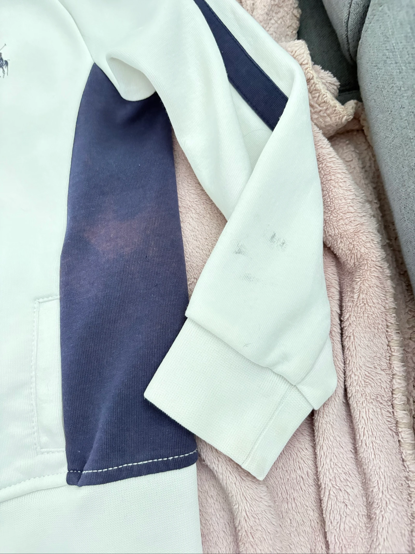 Boys' white Polo jacket, 6 years old – photo 4